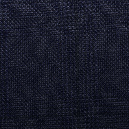 M619/2 Vercelli CV - Vải Suit 95% Wool - Xanh Dương Caro Đen